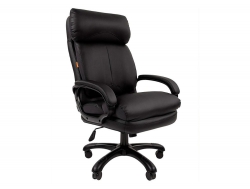 Офисное кресло Chairman 505 экопремиум черный (черный пластик)