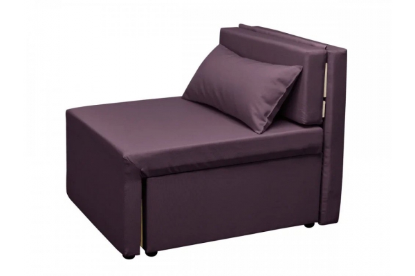 Кресло-кровать Милена рогожка plum
