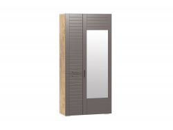 Шкаф для одежды Livorno НМ 013.36 Х фасад с зеркалом Софт графит