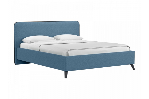 Кровать 1600 с основанием Миа арт. Bravo blue