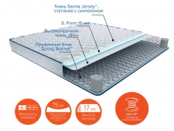 Матрас Сэм 180х200 мм