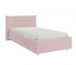 Кровать 900 Альба нежно-розовый