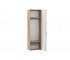 Шкаф для одежды Livorno НМ 013.16 Х фасад с зеркалом Софт Графит