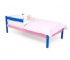 Кровать Svogen Classic с бортиком синий-лаванда