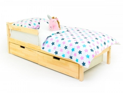Кровать Svogen classic с ящиками и бортиком без покрытия