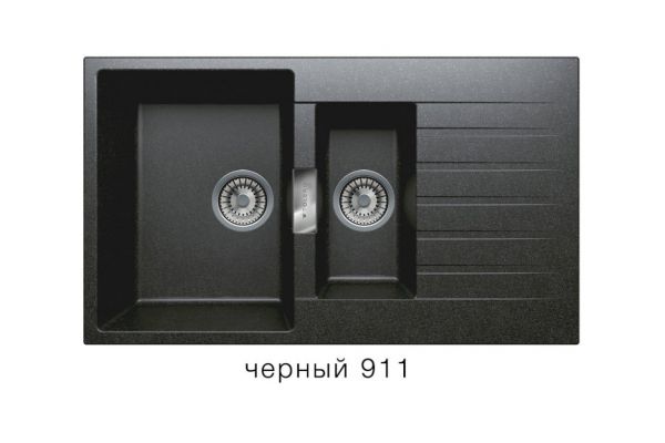 Кухонная мойка Tolero Loft TL860 Черный 911