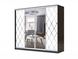 Шкаф-купе Хит 22-4-24/2-6556 венге рисунок 13