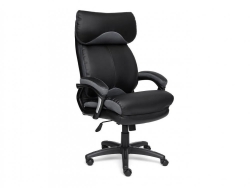 Кресло Duke кожзам черный