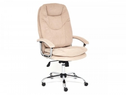 Кресло Softy lux флок бежевый