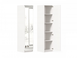 Шкаф одностворчатый с зеркалом Айла ЛД 688.140.000