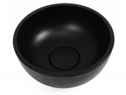 Раковина Uperwood Belfast бетонная черная