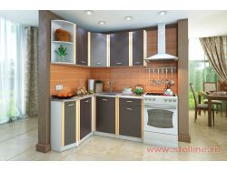 Кухонный гарнитур левый Бланка СТЛ.123.00