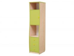 Пенал с дверкой и ящиками Юниор 11