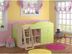 Кровать Дюймовочка 5.4 Салатовый