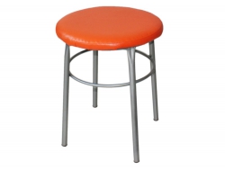 Табурет круглый ДХ-10 цвет апельсин