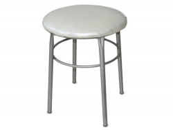 Табурет круглый ДХ-10 цвет жемчуг