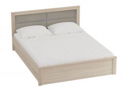 Кровать Элана 1400 с основанием Дуб Сонома