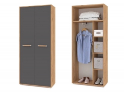 Шкаф Флорида Ф20 Золотой дуб - Графит