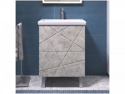 Тумба Geometry 600-0-2 Фостер бетон