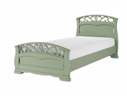 Кровать Грация-1 900 Зелёный самшит