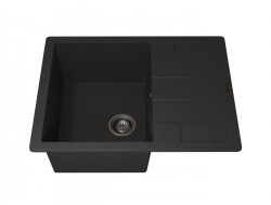 Кухонная мойка Uperwood Quartz UPD-03-04 черная матовая