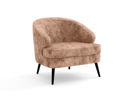 Кресло для отдыха Марсель микровелюр фреска мунлайт