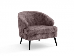Кресло для отдыха Марсель микровелюр фреска стоун