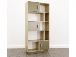 Стеллаж большой (О-11) Eclectic lite Дуб рокпайл-Мокко