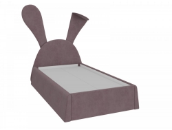 Кровать мягкая Алиса ПМ-332.30.01 велюр слива