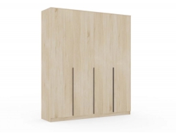 Шкаф Монблан New распашной 2000 4-х дверный Дуб сонома