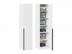 Шкаф однодверный Сити в прихожую с ручкой