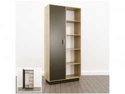 Шкаф комбинированный Левый (О-13) Eclectic lite Дуб рокпайл-Скала