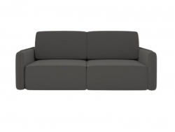 Диван прямой Сордален Серый велюр