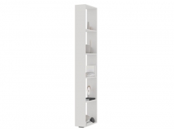 Стеллаж Хелен СТЛ 01 Белый шагрень