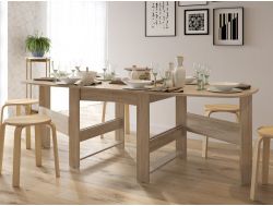 Стол-книжка обеденный 1-66 Дуб сонома