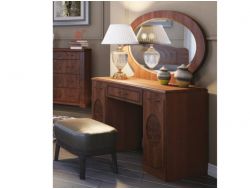 Стол туалетный Прованс-2 с зеркалом итальянский орех