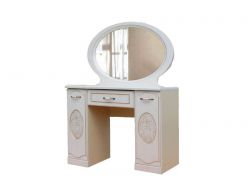 Стол туалетный Прованс-2 с зеркалом бежевый