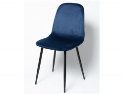 Стул DC 5541 велюр синий