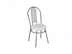 Стул Венский 1 с задней крышкой кожзам мрамор, серый