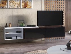 Тумба подвесная 1 фасад черный ВНК