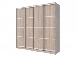 Шкаф-купе Хит 24-4-24/2-1111 с планками