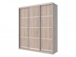 Шкаф-купе Хит 23-4-20-111 с разделителями на двери