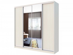 Шкаф-купе Хит 22-4-24/2-1551 дуб млечный