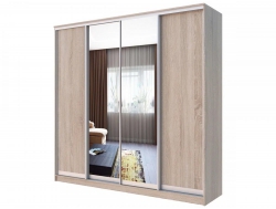 Шкаф-купе Хит 22-4-24/2-1551 дуб сонома